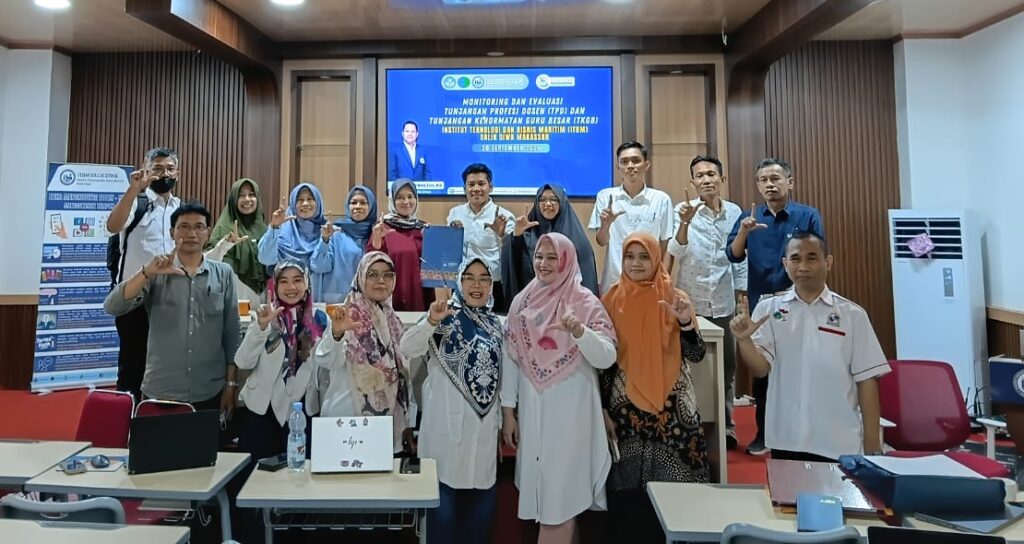 Monitoring dan Evaluasi Dosen Penerima Tunjangan Profesi dan Tunjangan Kehormatan Guru Besar oleh LLDIKTI Wilayah IX di ITBM Balik Diwa