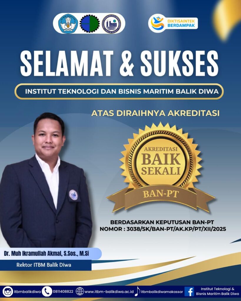 ITBM Balik Diwa Raih Akreditasi Institusi “Baik Sekali”