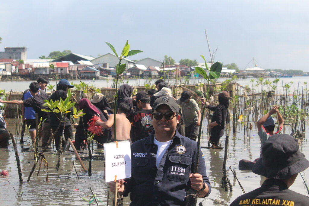 Rektor ITBM Balik Diwa Dukung Penuh Kegiatan Mangrove for Future sebagai Bentuk Menjaga Keberlanjutan Ekosistem Pesisir