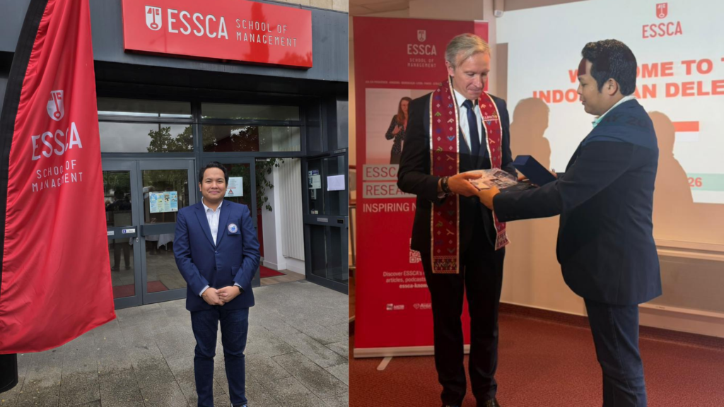 Institut Teknologi dan Bisnis Maritim Balik Diwa Jajaki Kerja Sama Internasional dengan ESSCA  Paris